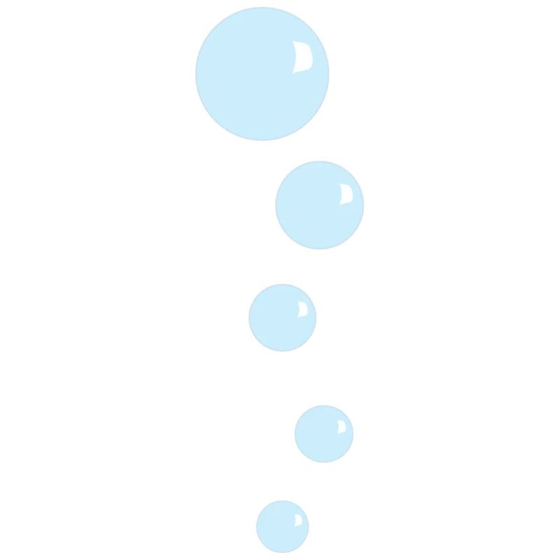 Bubbles perles d’eau