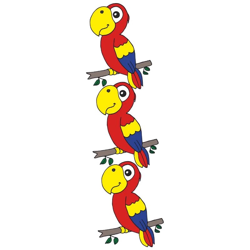 Triplettes perroquets