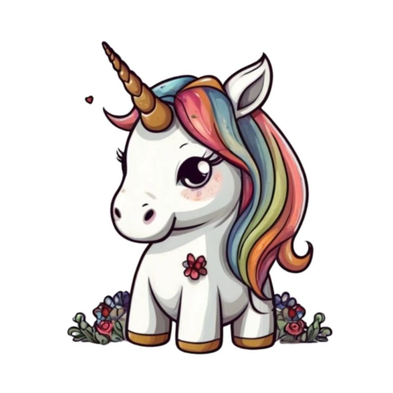 Niedliches Einhorn