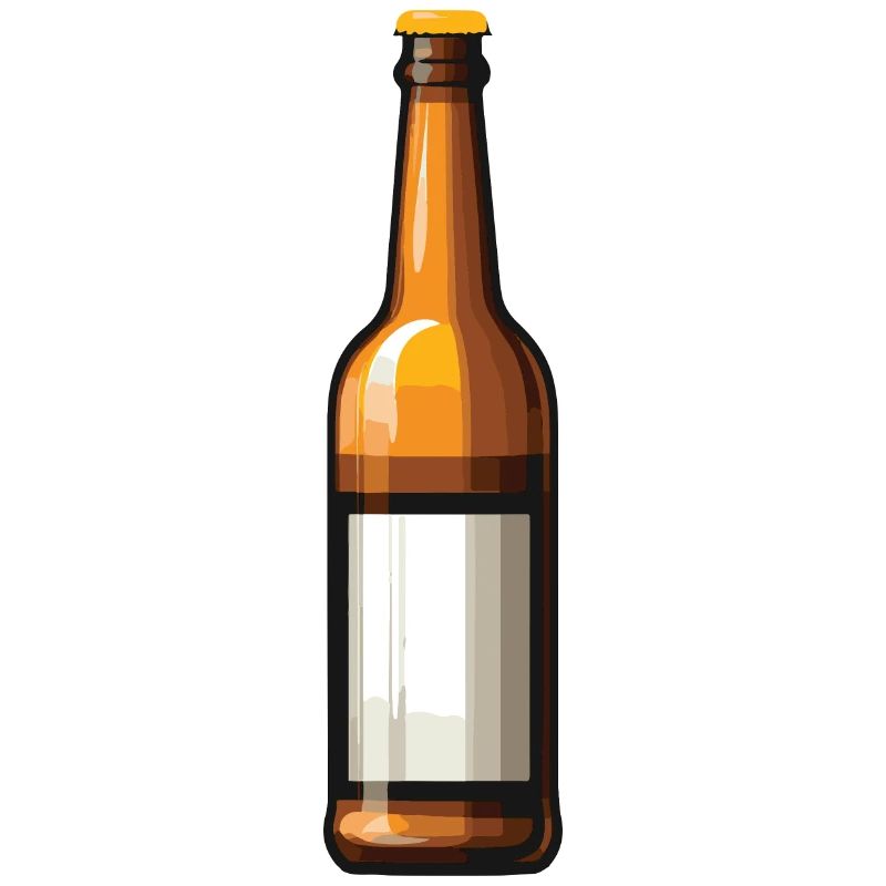 Beer Bottle Beer Drinking Symbol