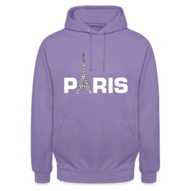 Paris Sweat à capuche avec Tour Eiffel