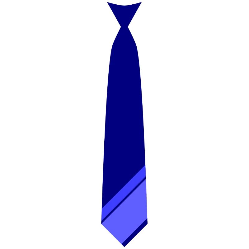 Blaue Krawatte