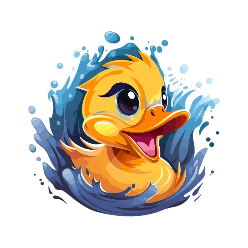 Cute Squeaky Ducks Design