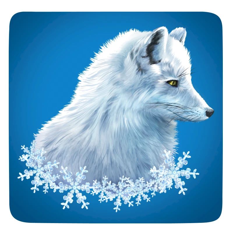 Poster Polarfuchs