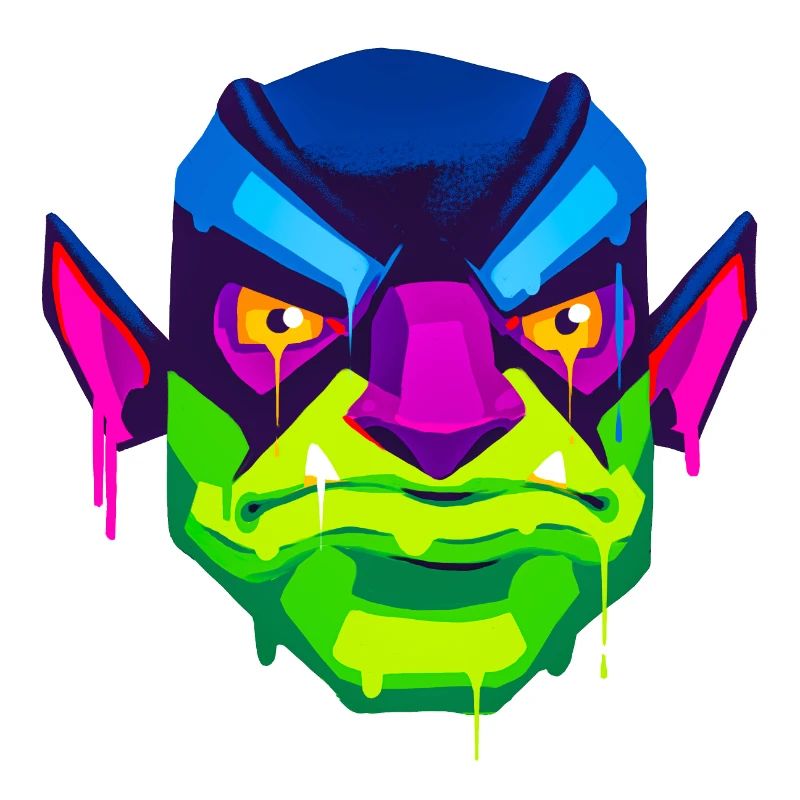 A Beautiful and Fun Orc Monster Design