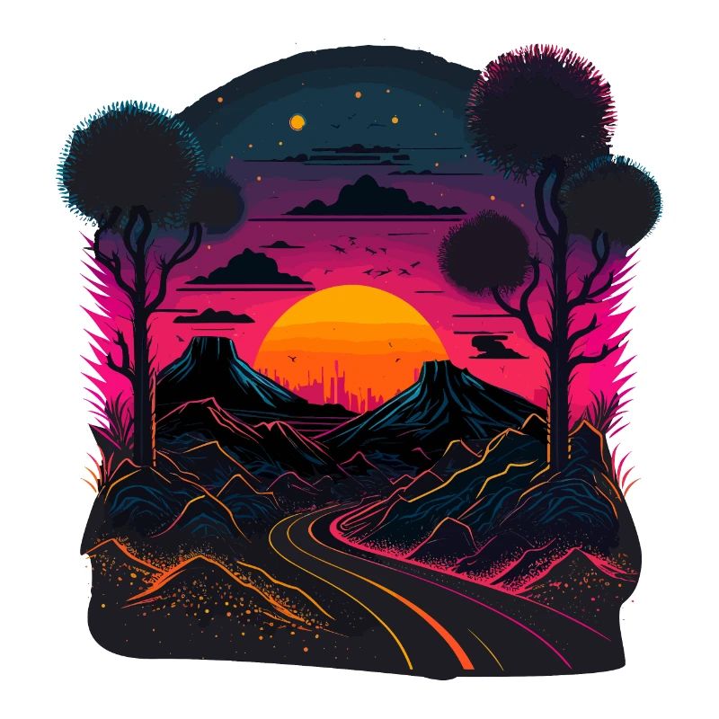 Synthwave-Artwork