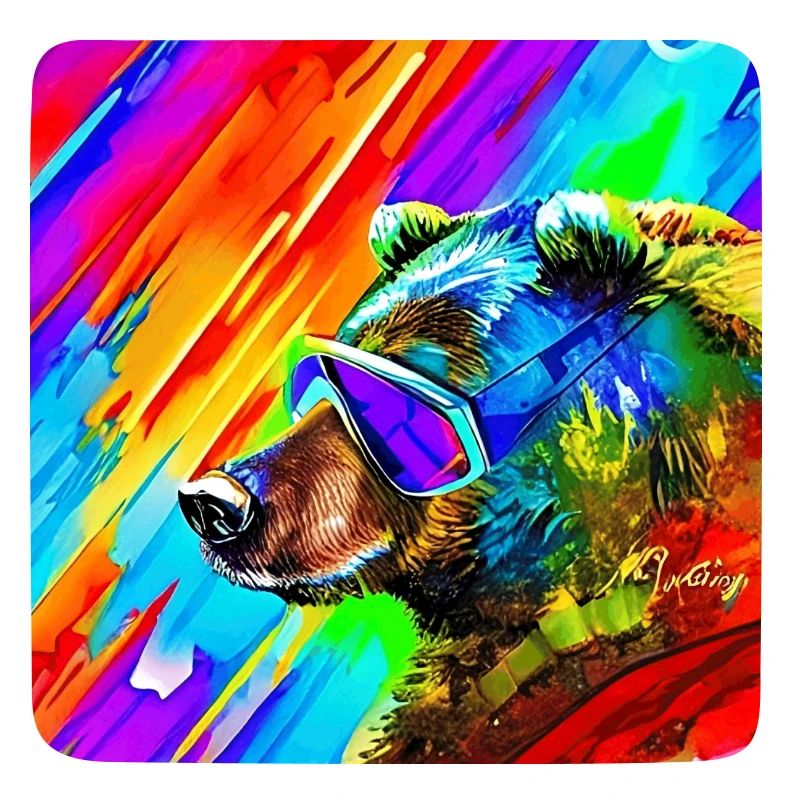 Bär mit Sonnenbrille