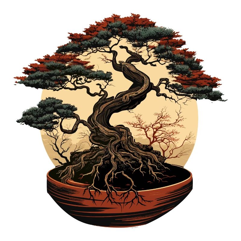 Elegant Bonsai Tree