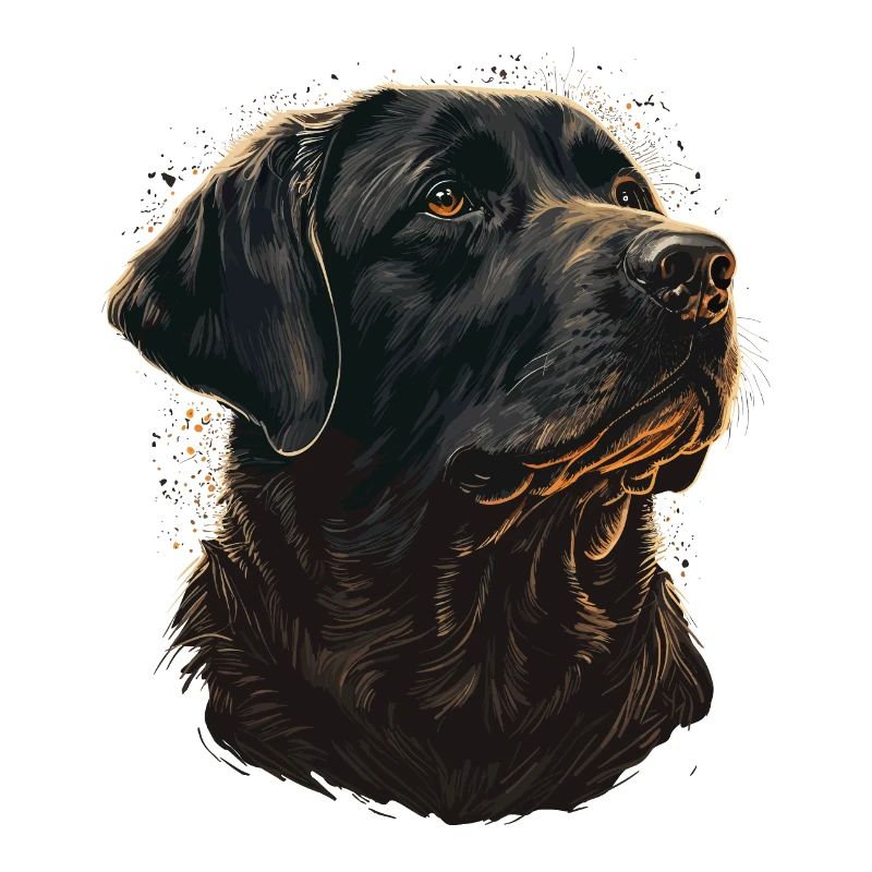 Schöne Labrador Retriever Illustration