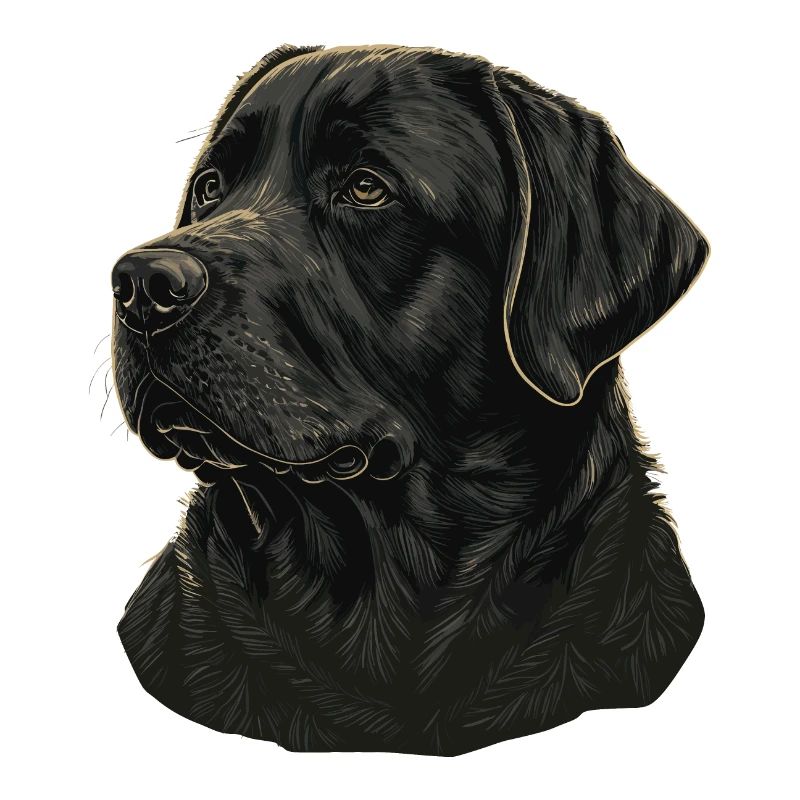 Robuster Labrador Retriever