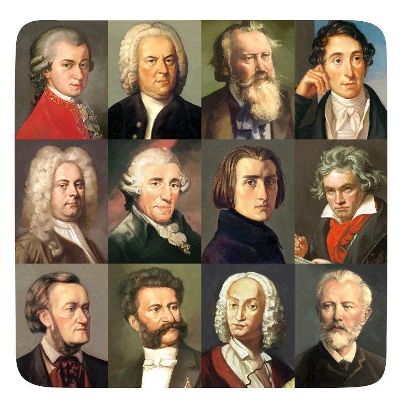 12 compositeurs classiques ... de Bach à Wagner