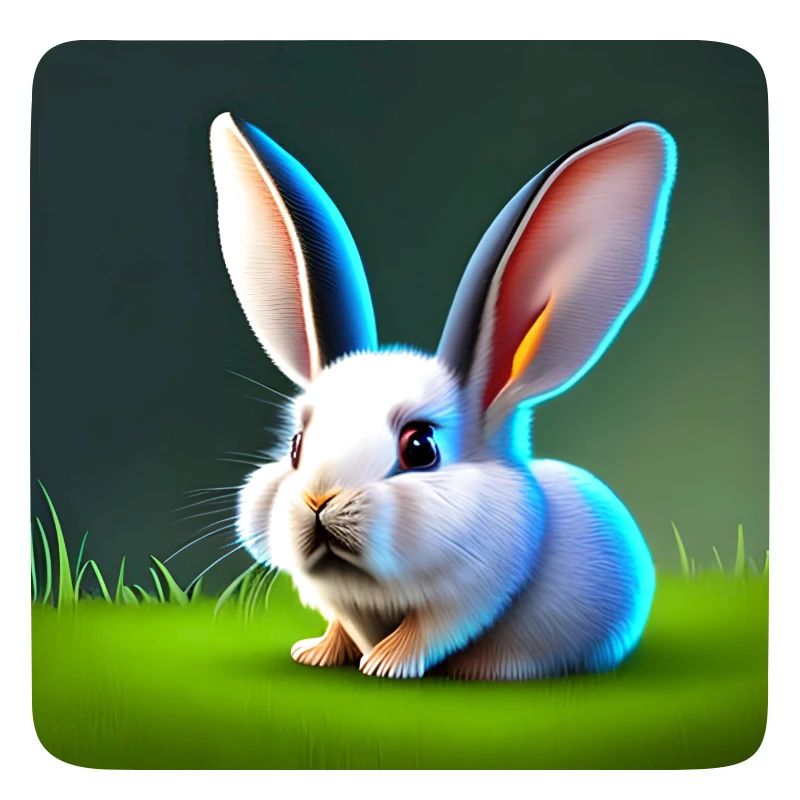 Rabbit with Big Ears