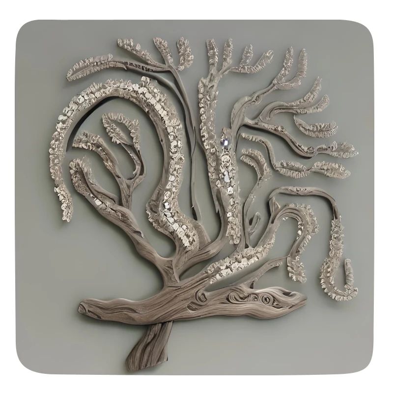 Alter blühender Baum