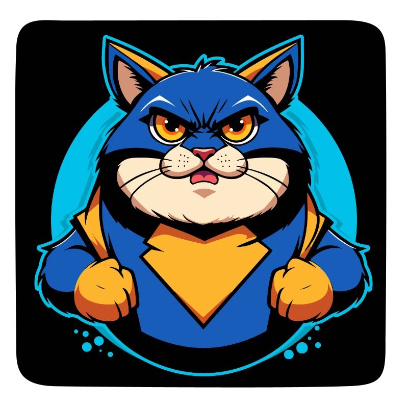 Superheld Katze