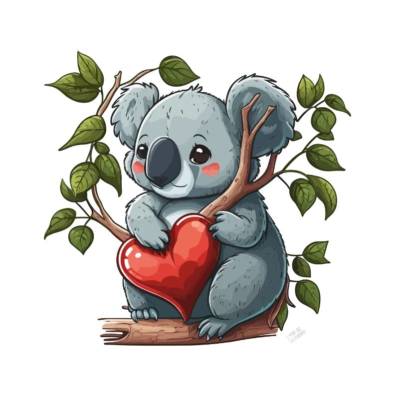 Entzückender Koala