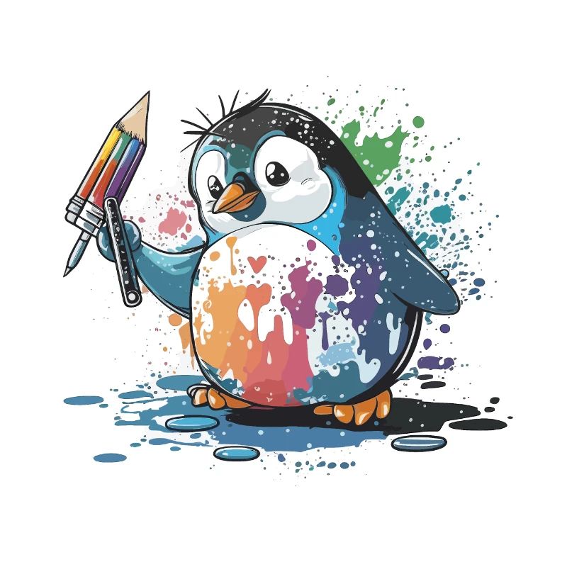 Pinguin-Palette