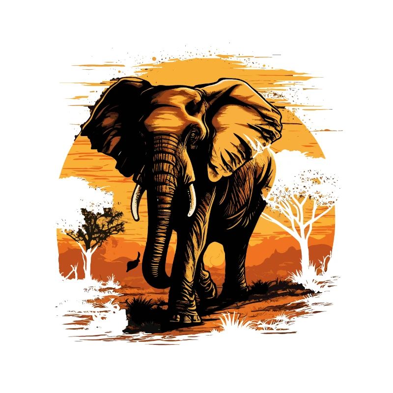 Majestätischer Elefant