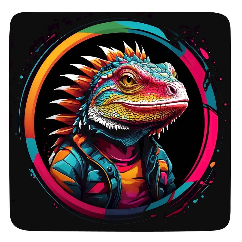 Coole Echse Waran Bartagame