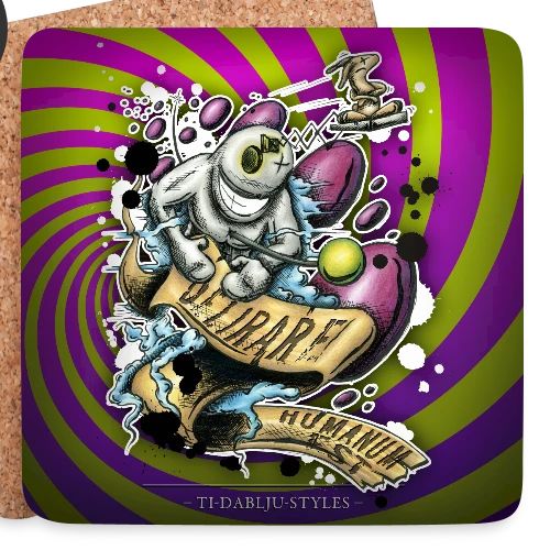 Delirare Humanum Est 2 - Untersetzer (4er-Set)