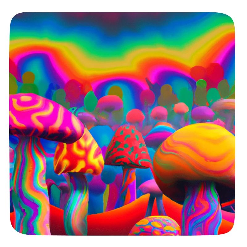 Regenbogenpilzwald