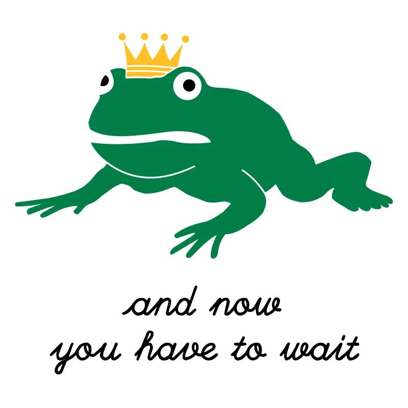 grumpy frog prince - waiting