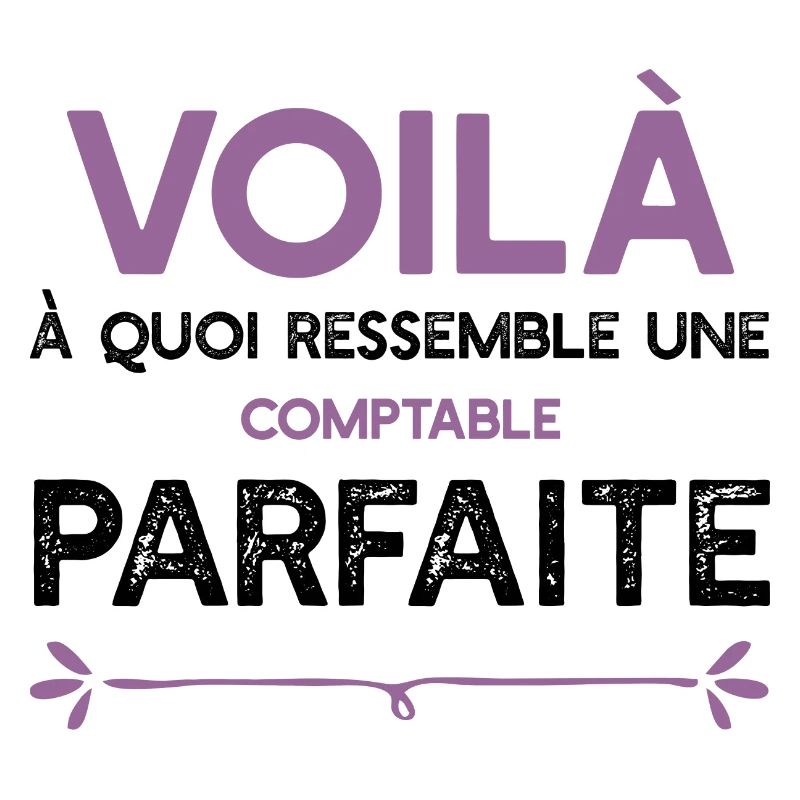 Une Comptable parfaite cadeau
