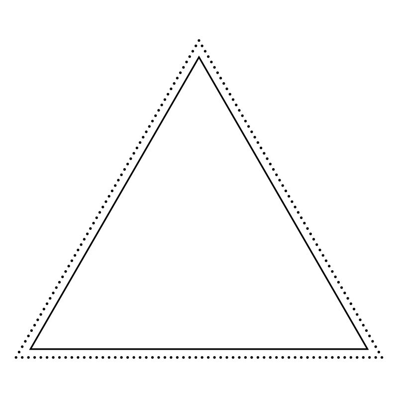 Premium Dreieck - Triangle