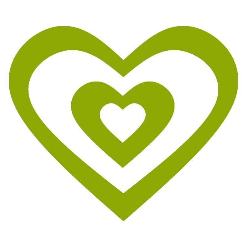 green heart green hearts couples gift