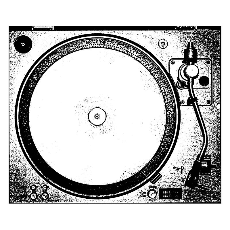 TECHNO Tee - Vinyl turntables