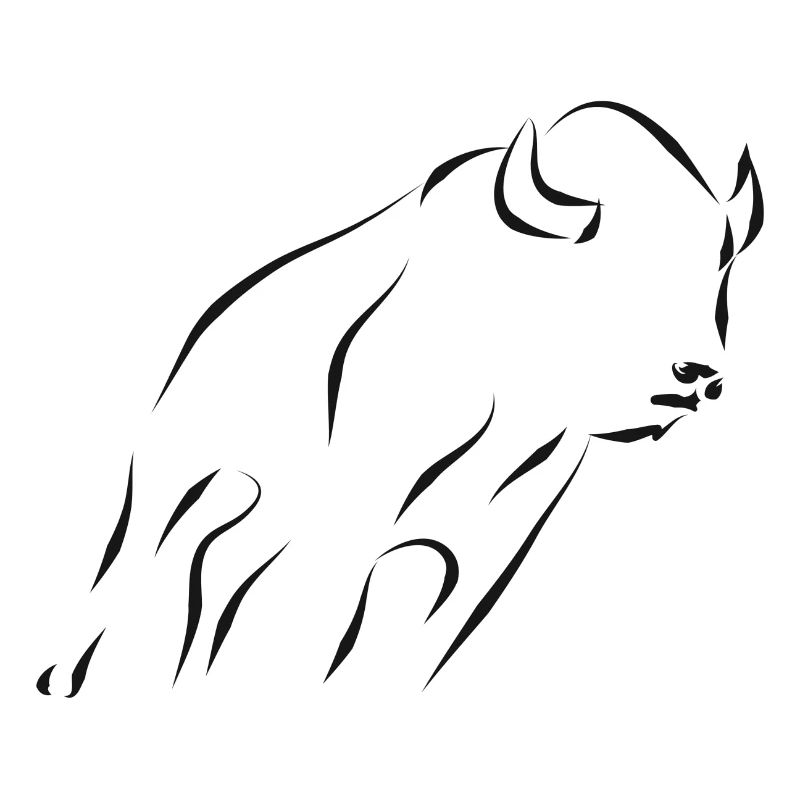 Bison - schwarz