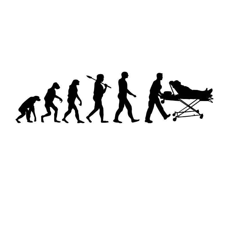 Sanitäter Shirt · Evolution · Rettungsdienst