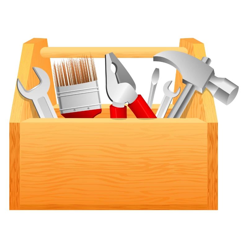 tool box tool box hammer pliers screwdriver