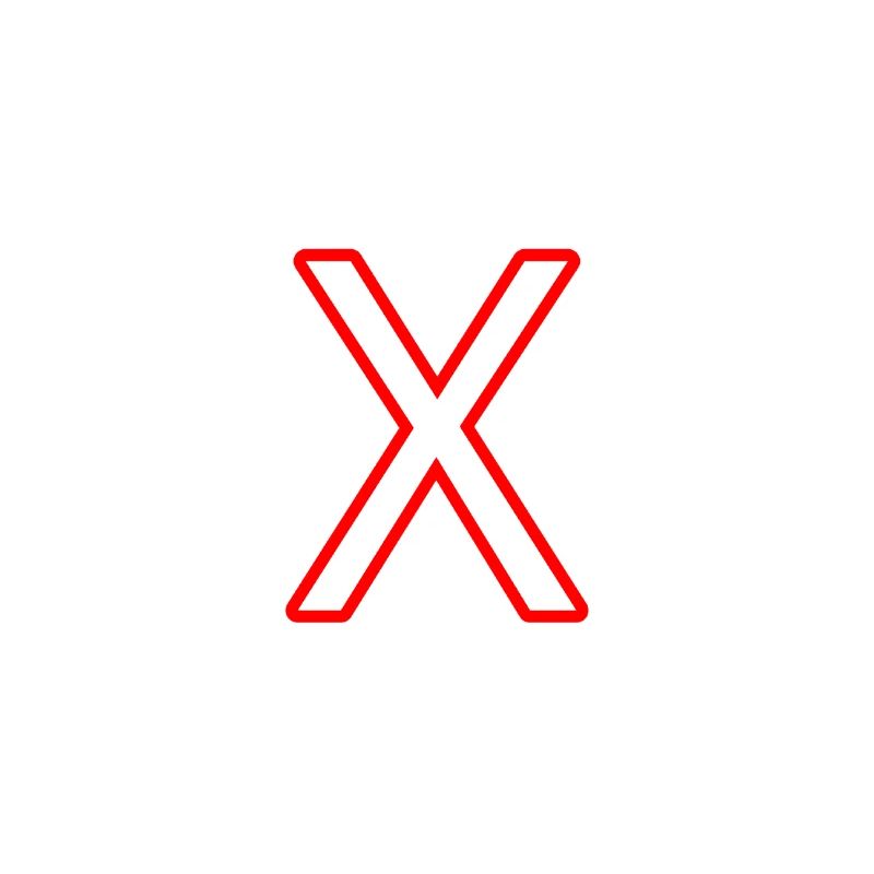 X