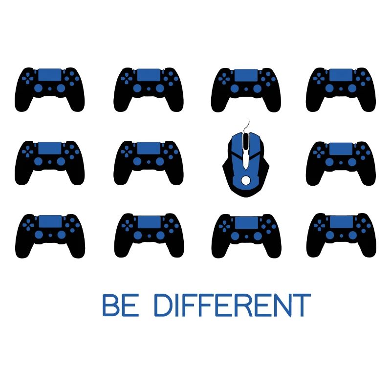 BLAU SCHWARZ - BE DIFFERENT