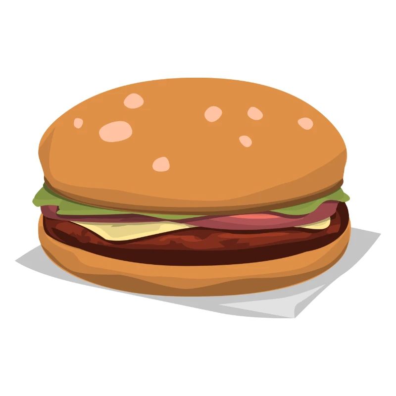 Leckerer Hamburger