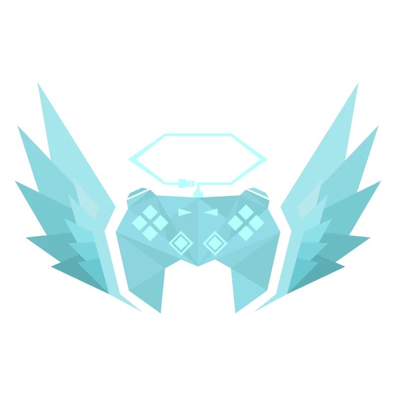 Controller with joins (pastel turquoise)