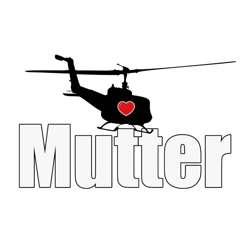 Helikopter Mutter - das Geschenk zum Muttertag