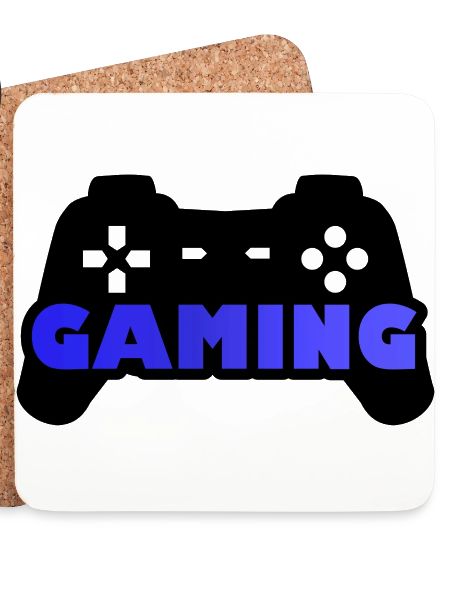 Blauer Joystick Gaming