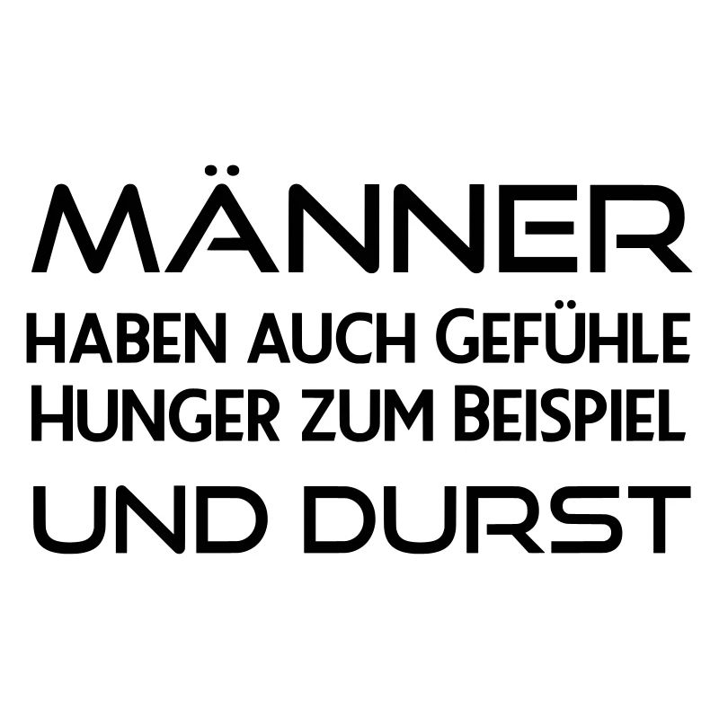 Durstige Männer