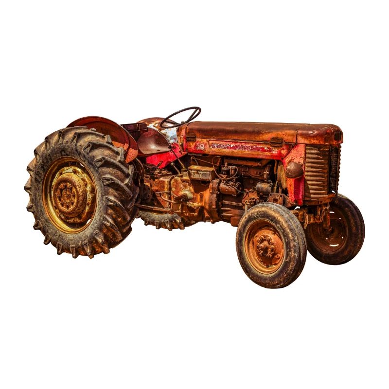 roter Traktor Oldtimer