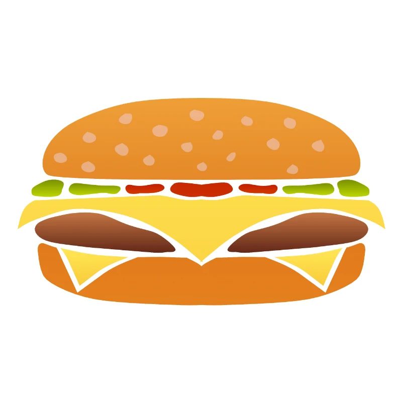 hamburger burger sandwish hot dog
