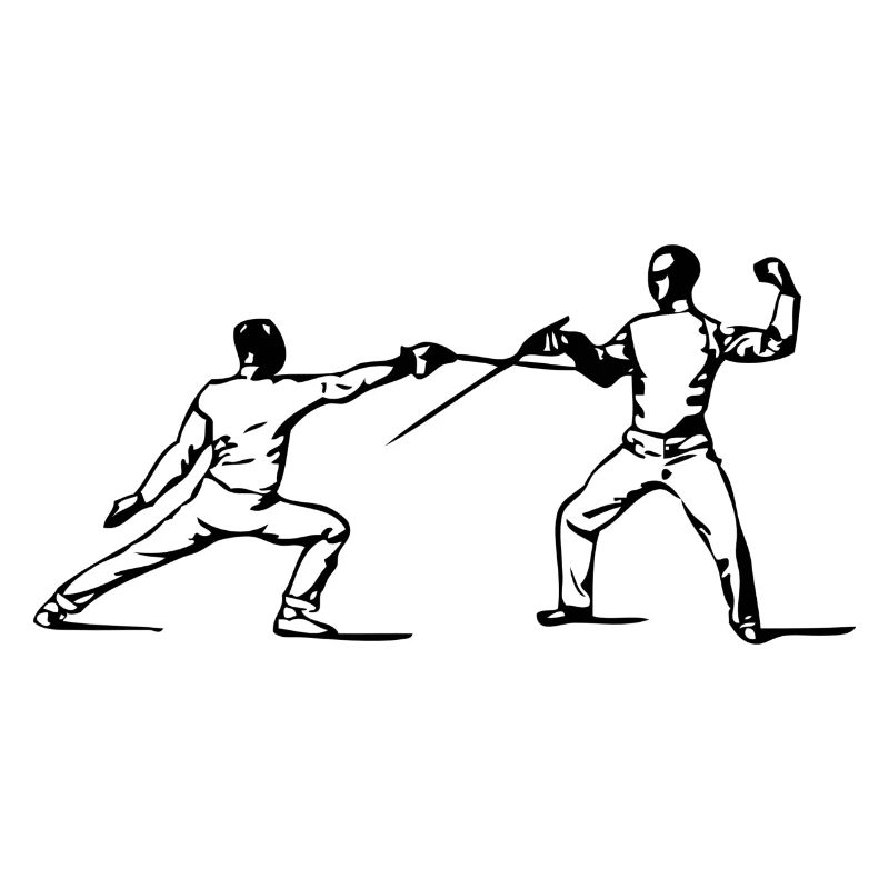 Escrime épée fleurette parade samurai16