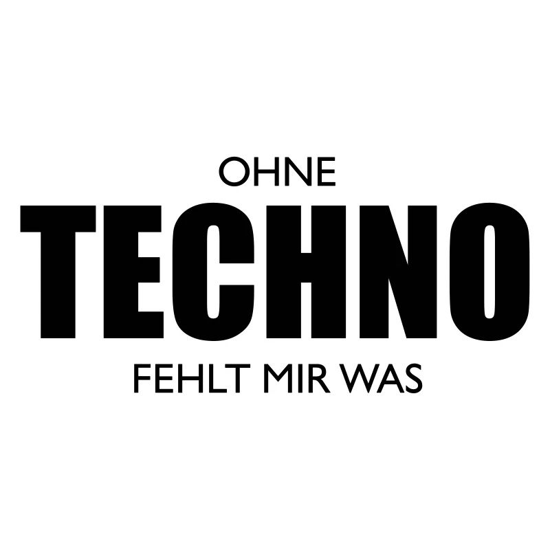 Sans la techno, il te manque quelque chose