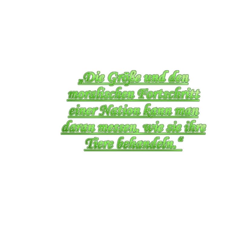 Spruch Tierschutz