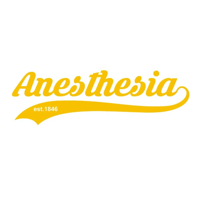 Anesthesia yellow