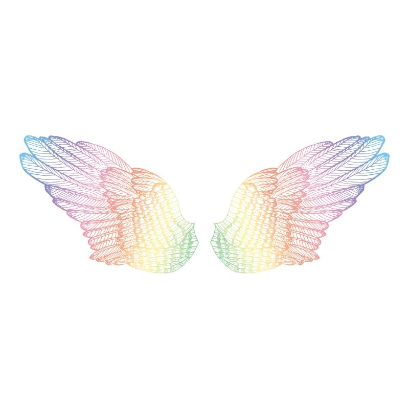 Regenbogen Flügel Flugmodus