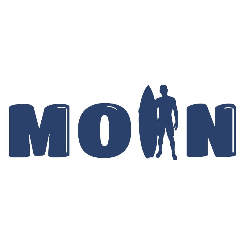 Moin mit Surfer