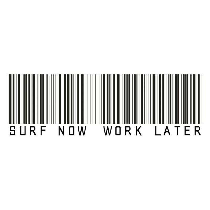 surf now work later bar code