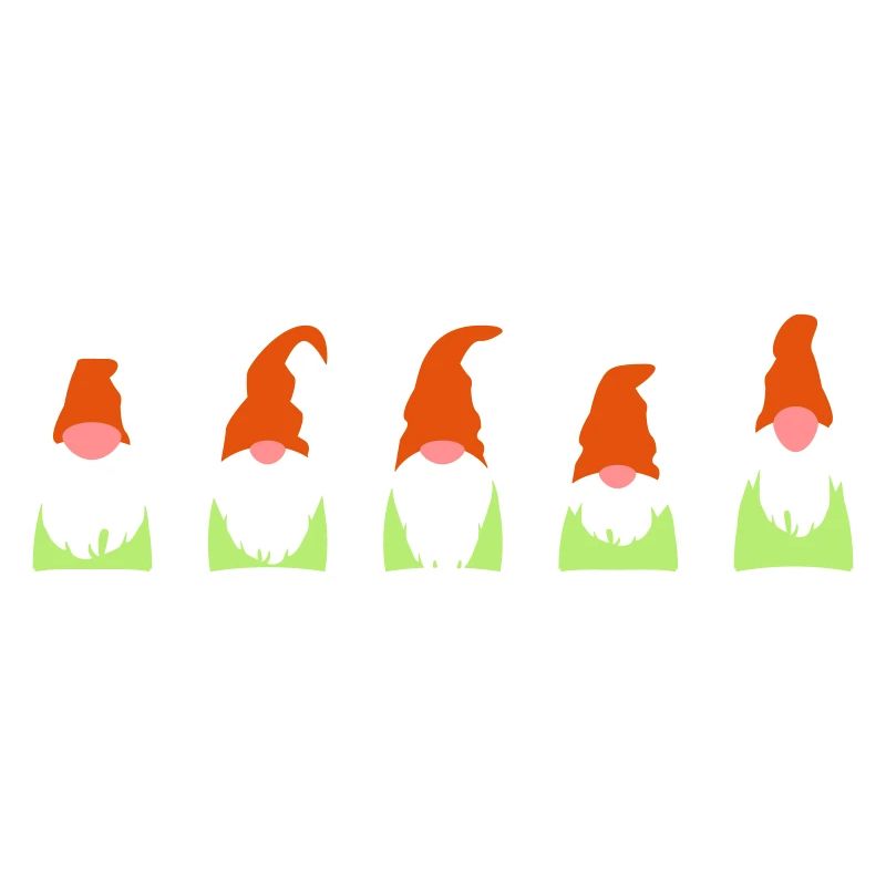 midgets dans une rangée