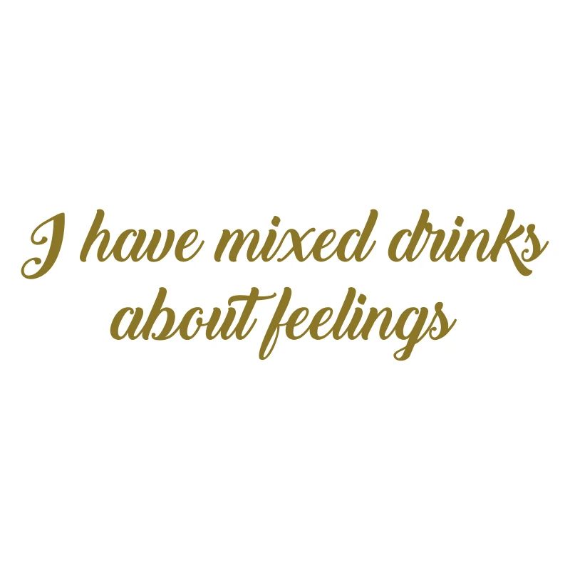 mixed drinks text